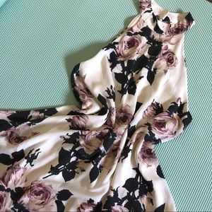 NWT Boutique Sheer Halter Dress